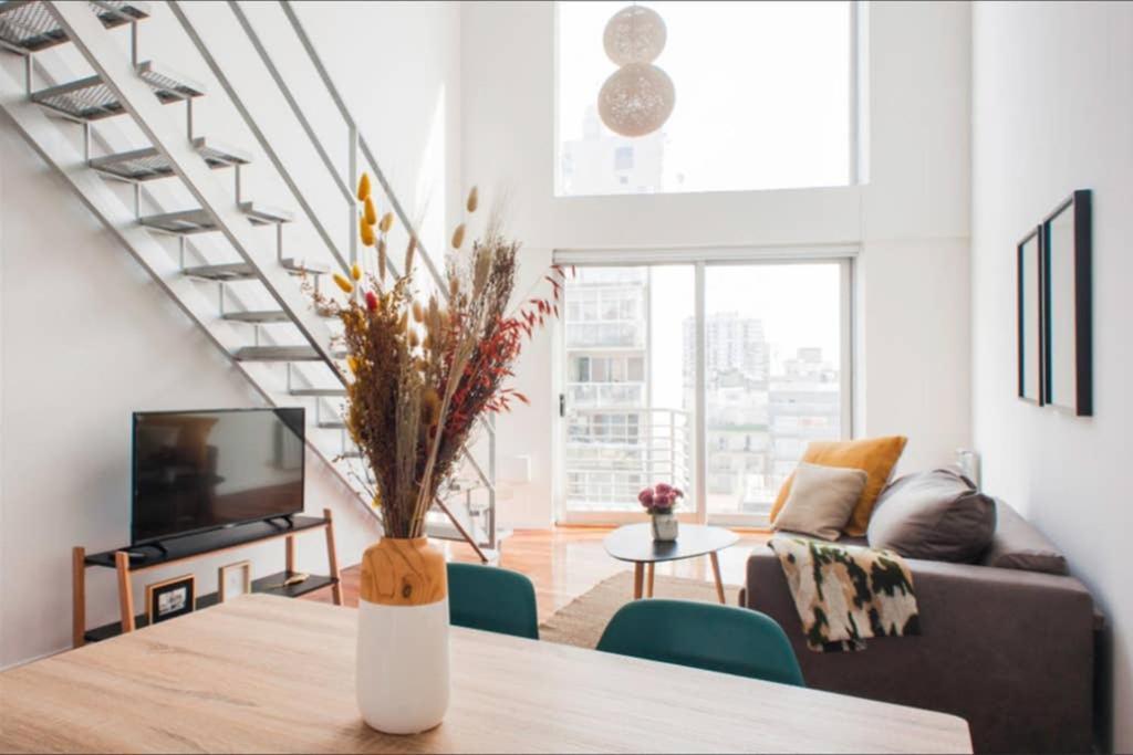 شقة Luminosos Loft En Recoleta 2 Cuadras Del Subte بوينس آيرس المظهر الخارجي الصورة